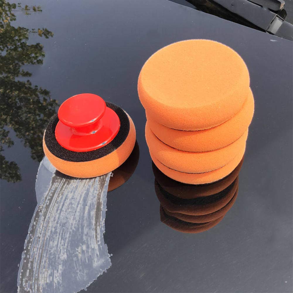 Wax Applicator Pad - Kit de 6 tampons applicateurs de