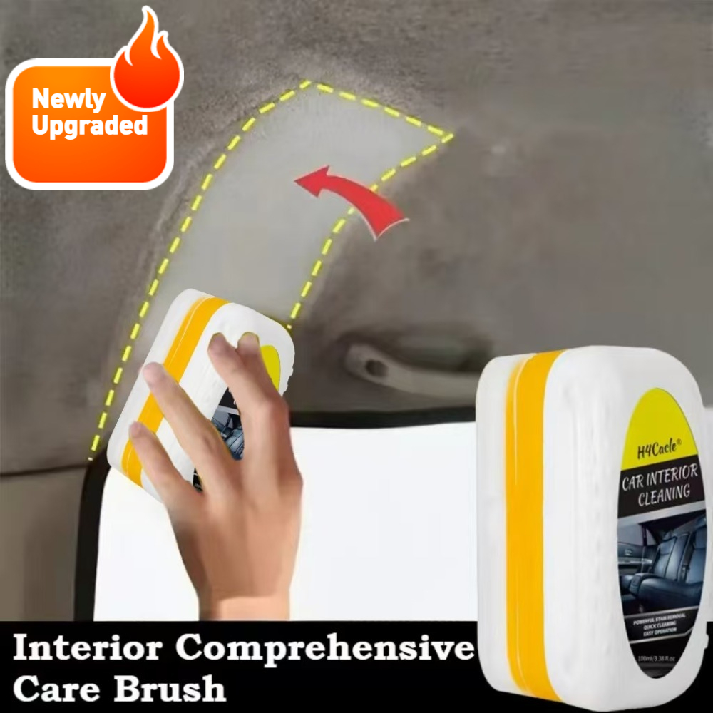 Seat Cleaner Fabric - Nettoyeur d'intérieur de voiture, brosse pour