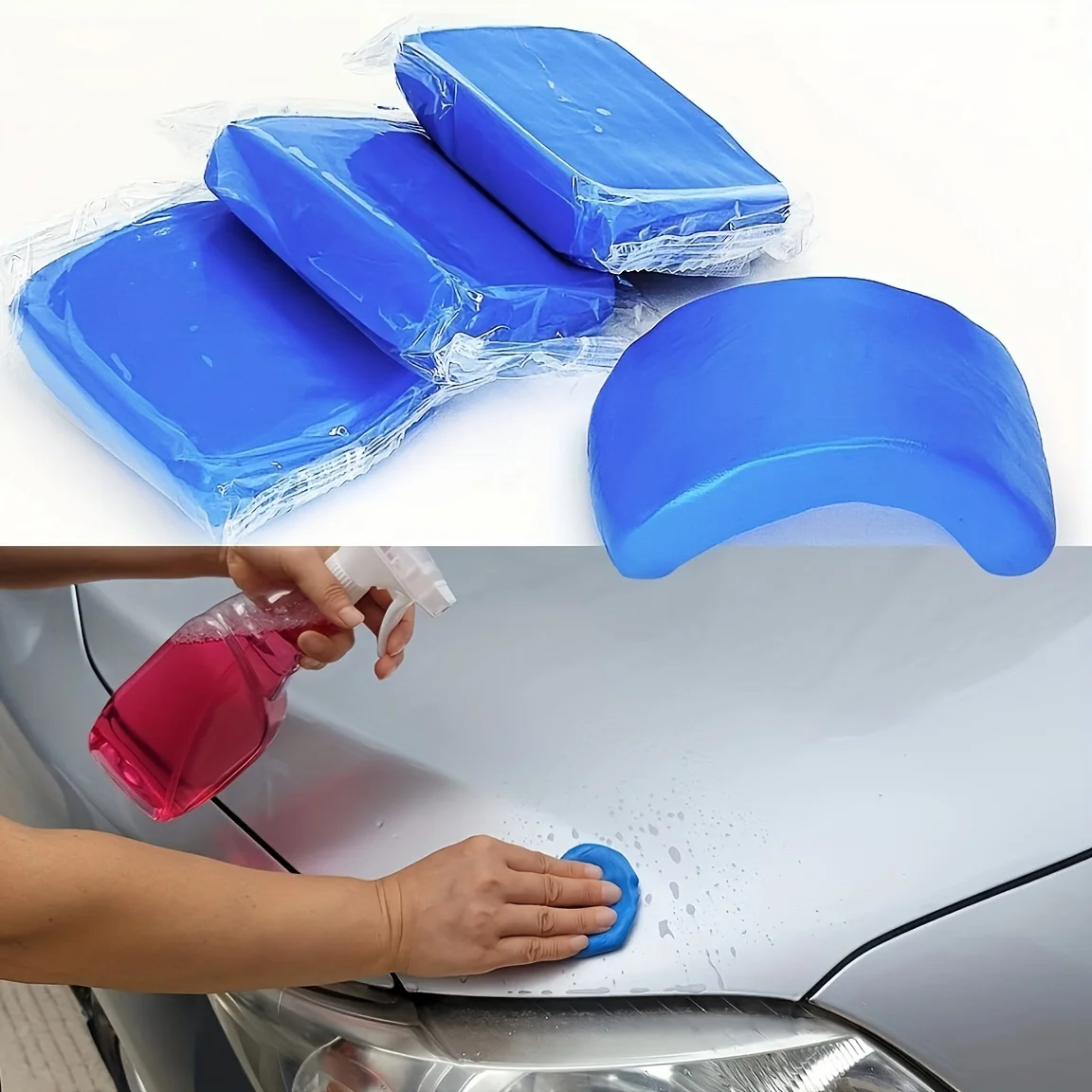 Clay Bar Lubricant - Nouvelle Barre d'Argile Magique pour Lavage