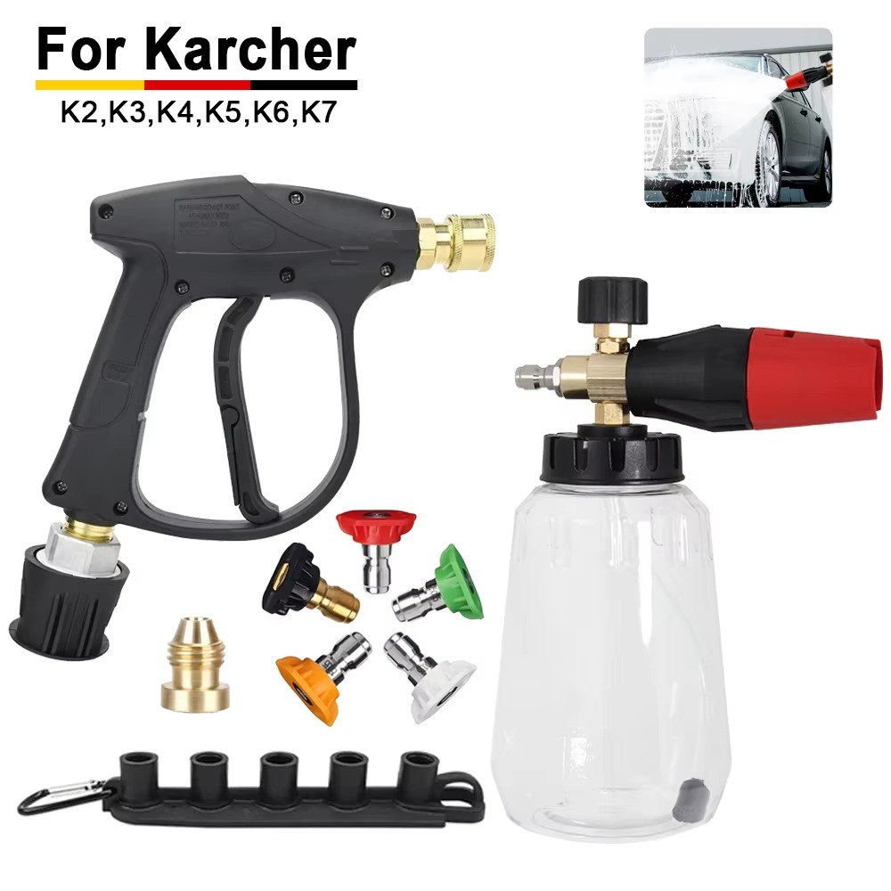 Kit de lance à mousse pour can - Pressure Washer Foam Gun avis et prix