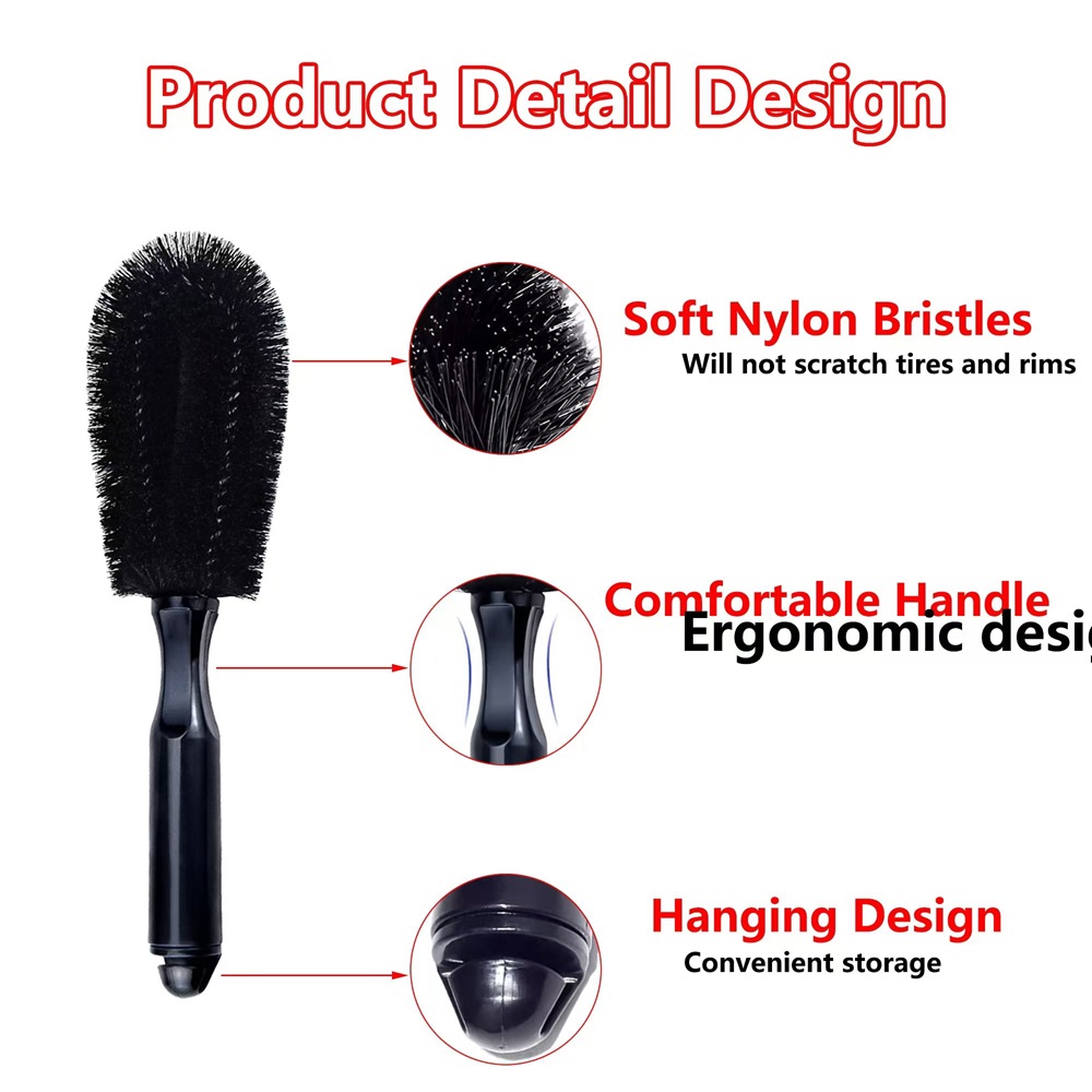Brosse de roue de voiture à po - Wheel Cleaner Alloy avis et prix