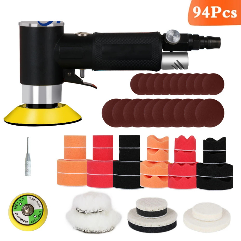 Kit de ponceuse pneumatique mi - Polish Pad Set Buffer avis et prix