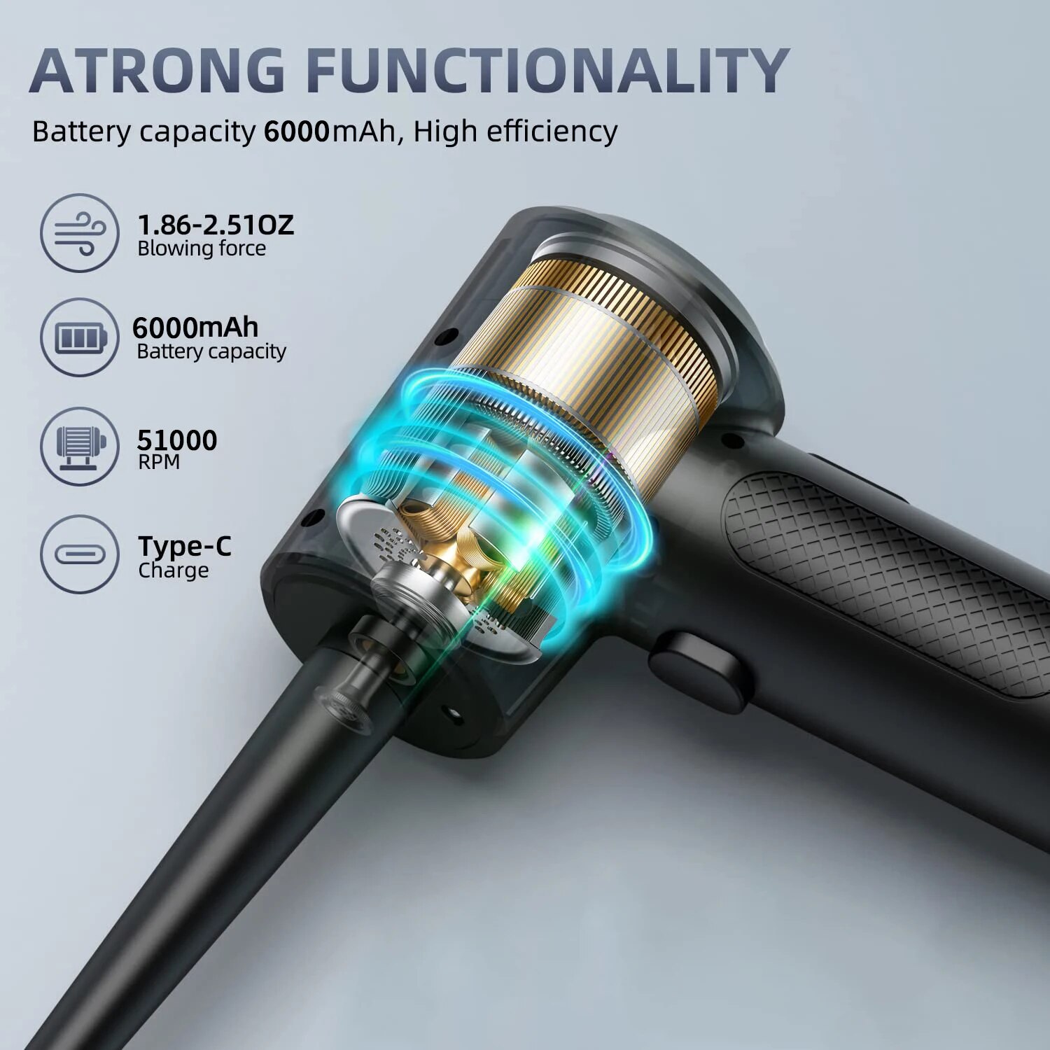 Plumeau à Air comprimé électri - Dryer Car Blower avis et prix