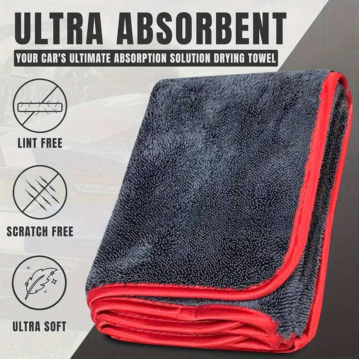 Serviette de voiture en microf - Microfiber Towel Detailing avis et prix
