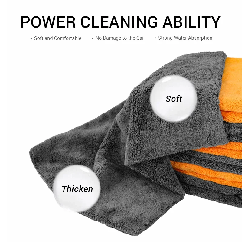 Nouveau 1/2/6/9 paquets 300GSM - Microfiber Towel Detailing avis et prix