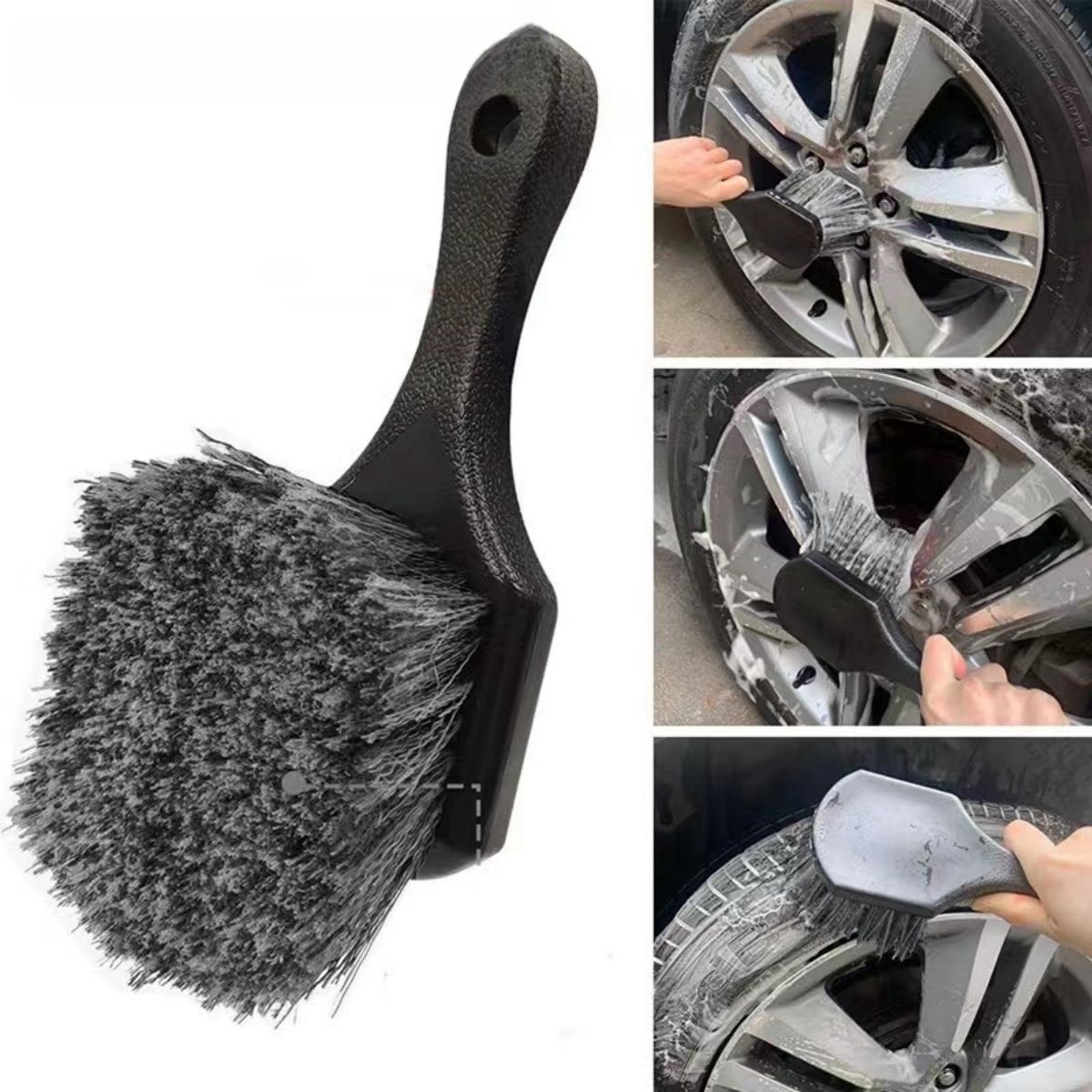 Brosse à manche court pour liv - Car Cleaning Brush avis et prix